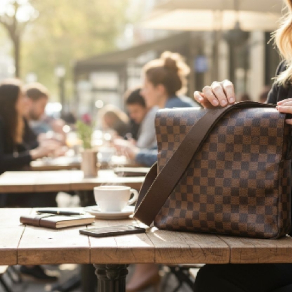 Louis Vuitton Damier Naviglio Messenger Bag